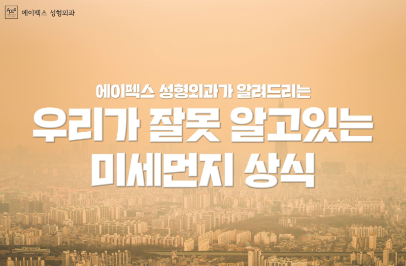 미세먼지 대처법! !