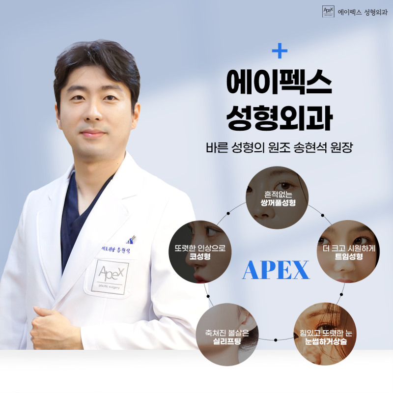 성형전 꼼꼼 체크! 1:1 개인별 맞춤 성형 "에이펙스성형외과"