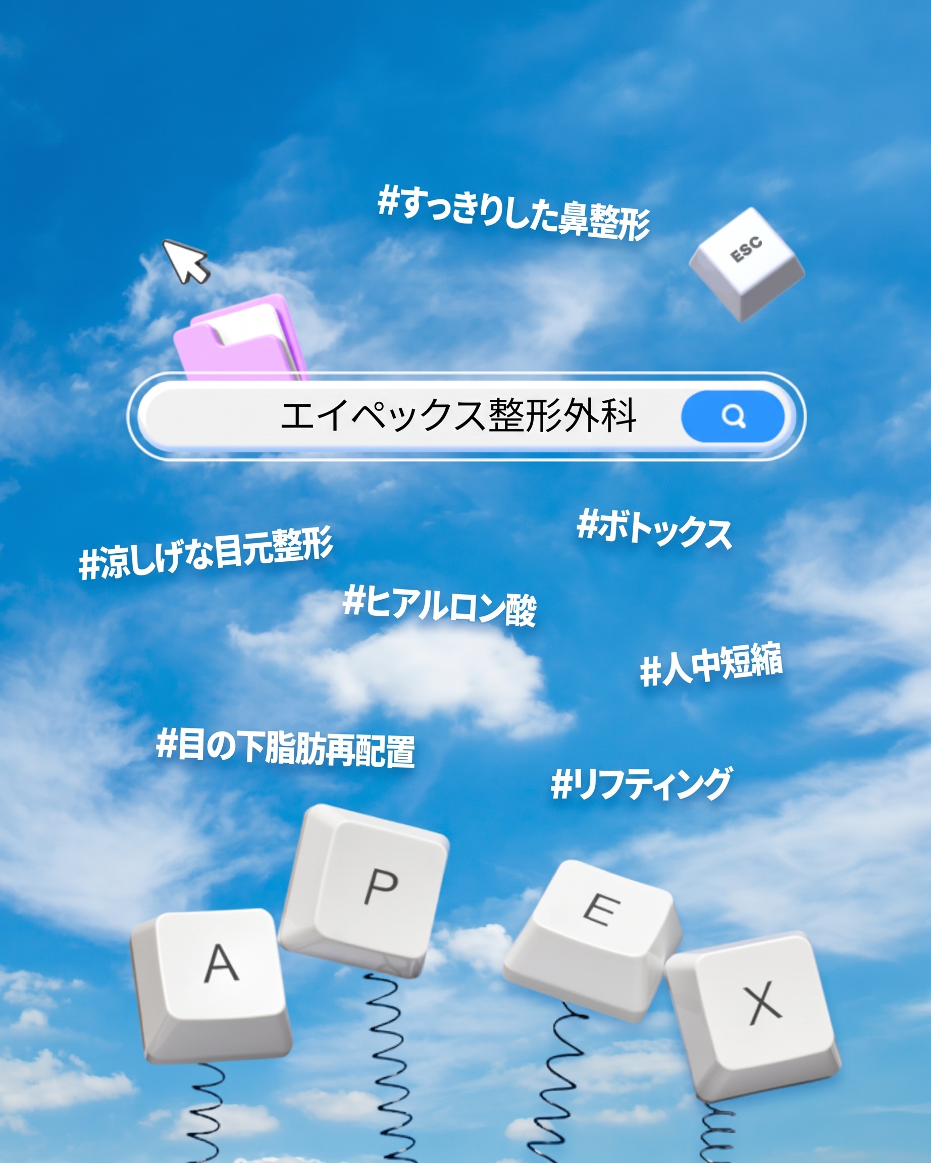 美容整形に関するすべての情報、無料カウンセリング、エイペックス美容外科