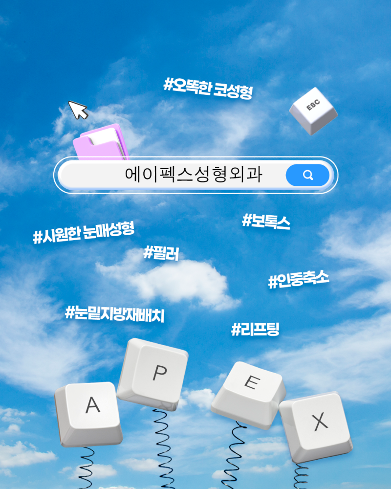 성형에 대한 바른 정보, 헤매지 말고 "에이펙스성형외과"
